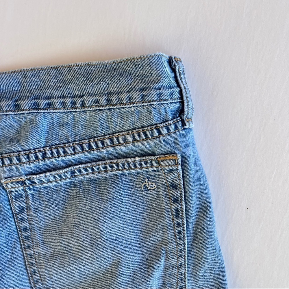 Rag & Bone Jean Shorts Ripped Color Rye - Picture 7 of 9